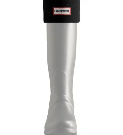 Strømper|Basis|Hunter Fleece Støvlestrømper - Lang - Black