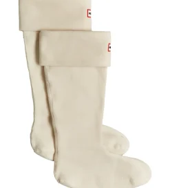 Strømper|Basis|Hunter Fleece Støvlestrømper - Lang - White