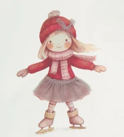 Bluser|Juletøj|Hust and Claire Bluse - HCAlma - Sugar m. Skøjter