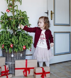 Bluser|Juletøj|Hust and Claire Bluse - HCAlma - Sugar m. Skøjter