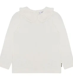 Bluser|Juletøj|Hust and Claire Bluse - HCAlma - Collar - Sugar m. Krave