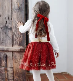 Bluser|Juletøj|Hust and Claire Bluse - HCAlma - Collar - Sugar m. Krave