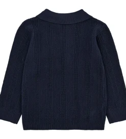 Bluser|Juletøj|Hust and Claire Bluse - Strik - HCPelle Structure - More Navy