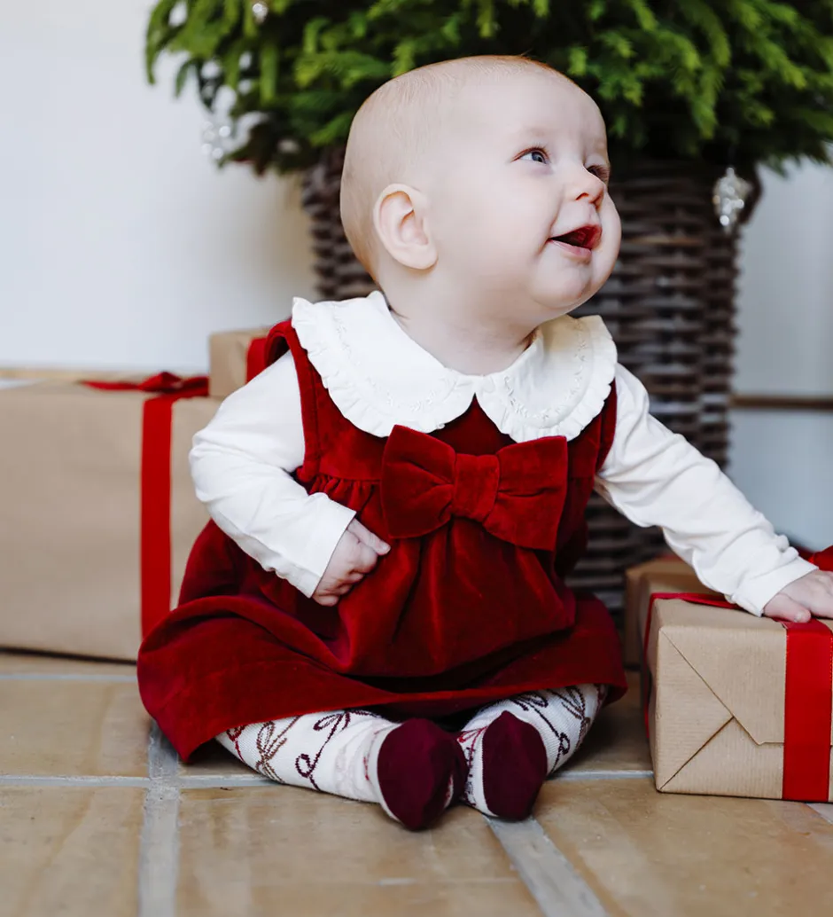 Juletøj|Bodyer|Hust and Claire Body l/æ - HCBritt - Sugar m. Krave