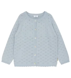 Striktrøjer|Hust and Claire Cardigan - Strik - HCCillja - Blue Flax