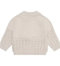 Cardigans|Hust and Claire Cardigan - Strik - Cilja Embroidery - French Oak