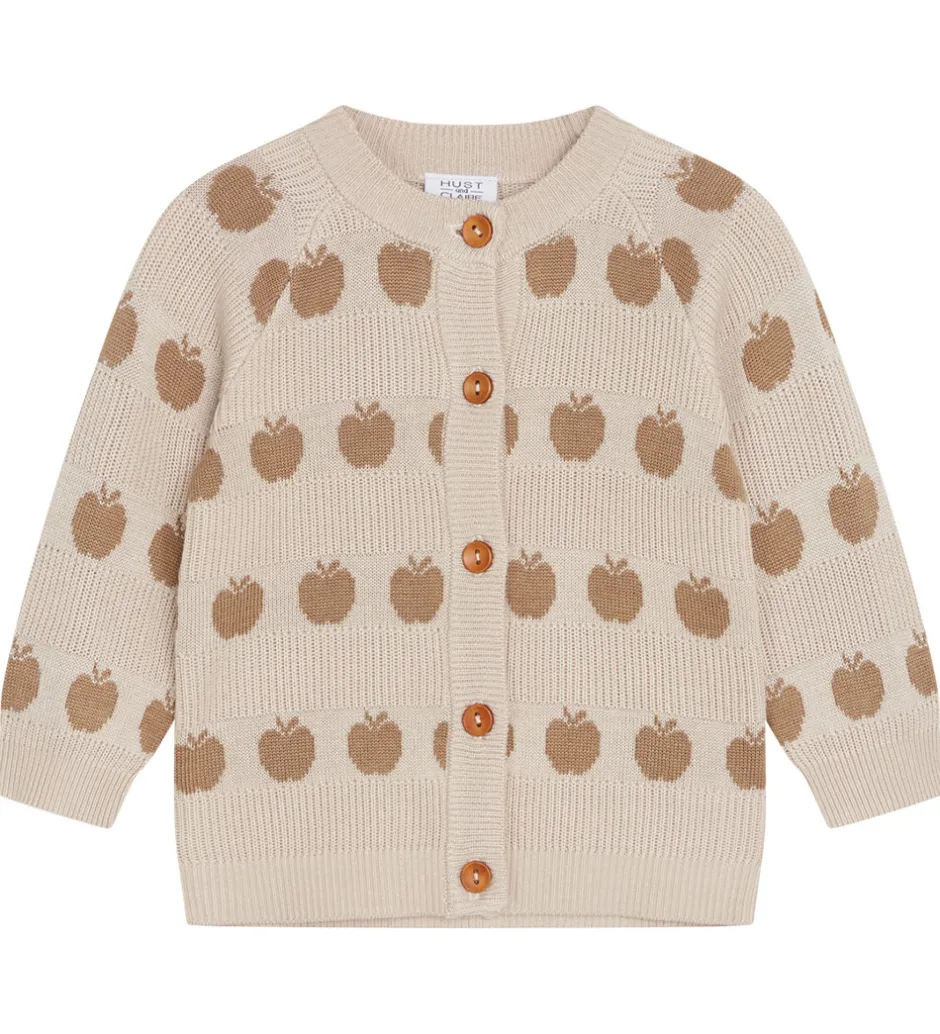 Cardigans|Hust and Claire Cardigan - Strik - Bambus - HCCuno - Warm Sand