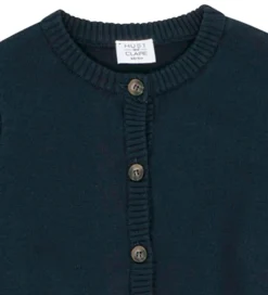 Striktrøjer|Hust and Claire Cardigan - Clyde - Navy