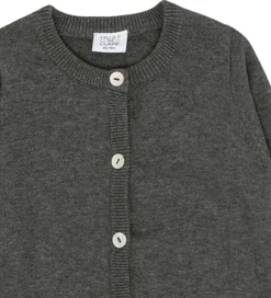 Striktrøjer|Hust and Claire Cardigan - Strik - Cara - Grå Melange