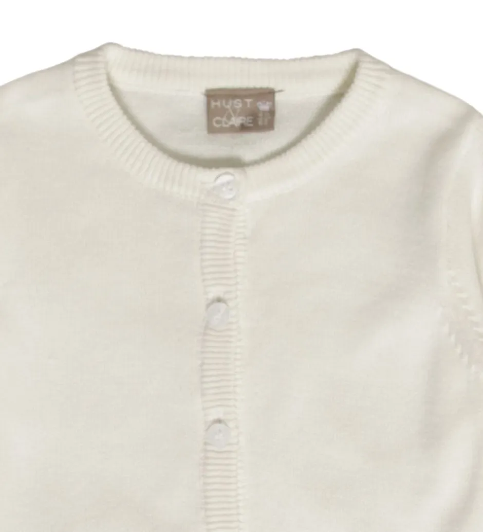 Striktrøjer|Hust and Claire Cardigan - Strik - Claire - Off White