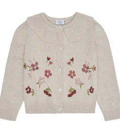 Cardigans|Hust and Claire Cardigan - Strik - Camilia - Wheat Melange