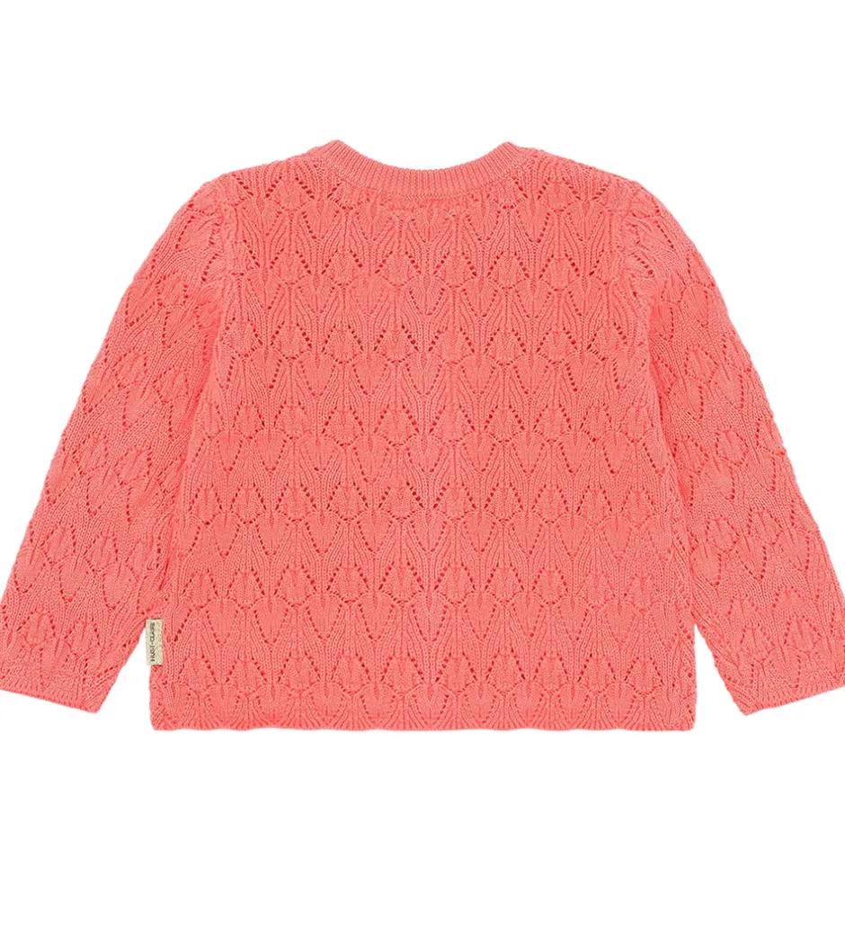 Striktrøjer|Hust and Claire Cardigan - Strik - Cilja - Wild Coral