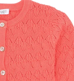 Striktrøjer|Hust and Claire Cardigan - Strik - Cilja - Wild Coral