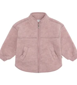 Fleece|Hust and Claire Fleecejakke - Emi - Uld - Heather