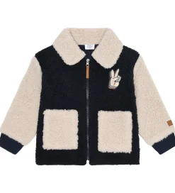 Fleece|Hust and Claire Fleecejakke - HCErik Teddy - More Navy