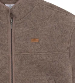 Fleece|Hust and Claire Fleecejakke - Emi - Uld - Deer Melange