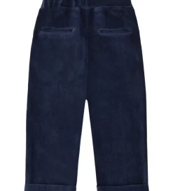 Bukser Og Jeans|Juletøj|Hust and Claire Fløjlsbukser - HCGarry Ottoman - More Navy