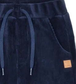 Bukser Og Jeans|Juletøj|Hust and Claire Fløjlsbukser - HCGarry Ottoman - More Navy