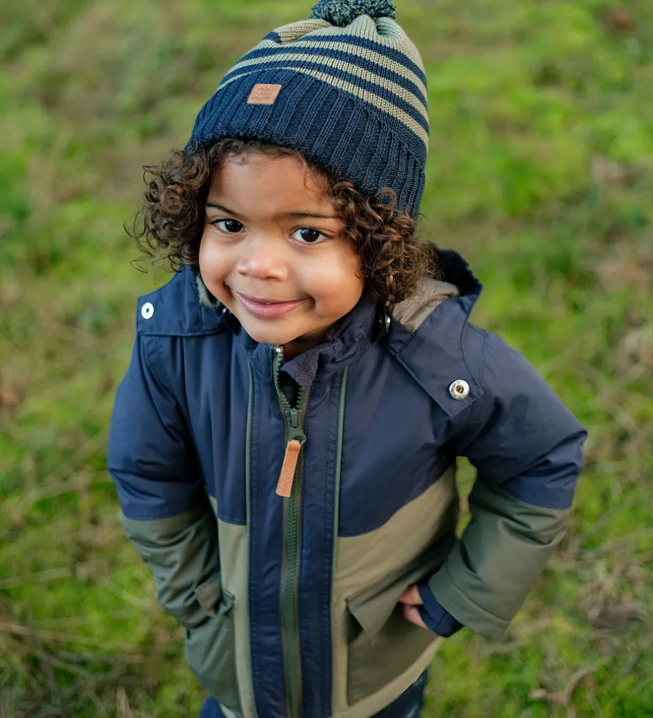 Huer Og Hatte|Hust and Claire Hue - Uld/Bomuld - Strik - HCFalke - More Navy