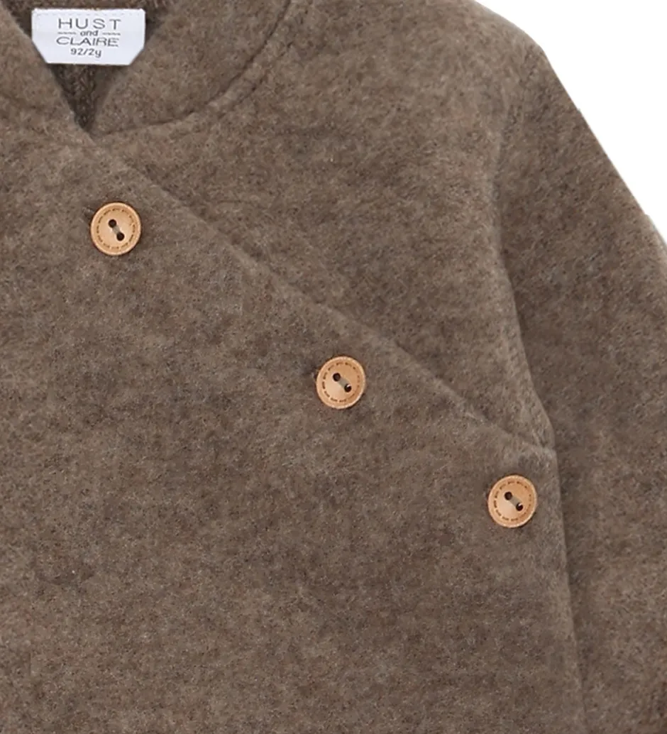 Køredragter|Hust and Claire Køredragt - Merlin - Uld - Deer Melange