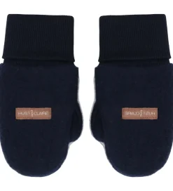 Handsker Og Luffer|Hust and Claire Luffer - Felix - Uld - More Navy