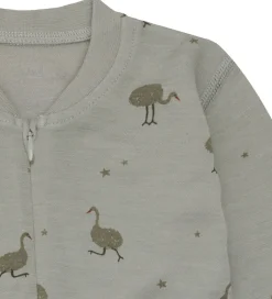 Nattøj|Hust and Claire Natdragt - Uld/Bambus Viskose - HCManu Zip Ostri