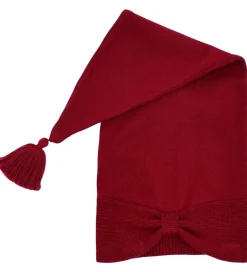 Unisex-Tøj|Juletøj|Hust and Claire Nissehue - HCFelone - Teaberry m. Sløjfe