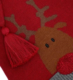 Unisex-Tøj|Juletøj|Hust and Claire Nissehue - HCFiliz - Nose - Teaberry m. Rensdyr