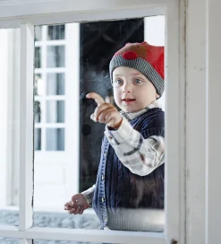 Unisex-Tøj|Juletøj|Hust and Claire Nissehue - HCFiliz - Nose - Teaberry m. Rensdyr