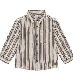 Skjorter|Hust and Claire Skjorte - Bomuld/Hør - Rollo - Blues