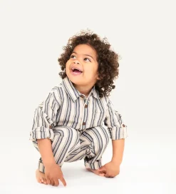 Skjorter|Hust and Claire Skjorte - Bomuld/Hør - Rollo - Blues