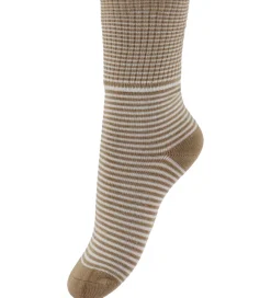 Strømper|Hust and Claire Strømper - Bambus - 3-pak - HCFuxie - Warm Sand