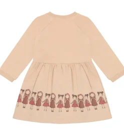 Kjoler|Hust and Claire Sweatkjole - HCDonna - Rugby Tan m. Piger