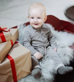 Bukser Og Jeans|Juletøj|Hust and Claire Sweatpants - HCGordon - Biscuit m. Tern