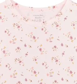 Nattøj|Hust and Claire T-shirt - Austin - Bambus - Rose Morn