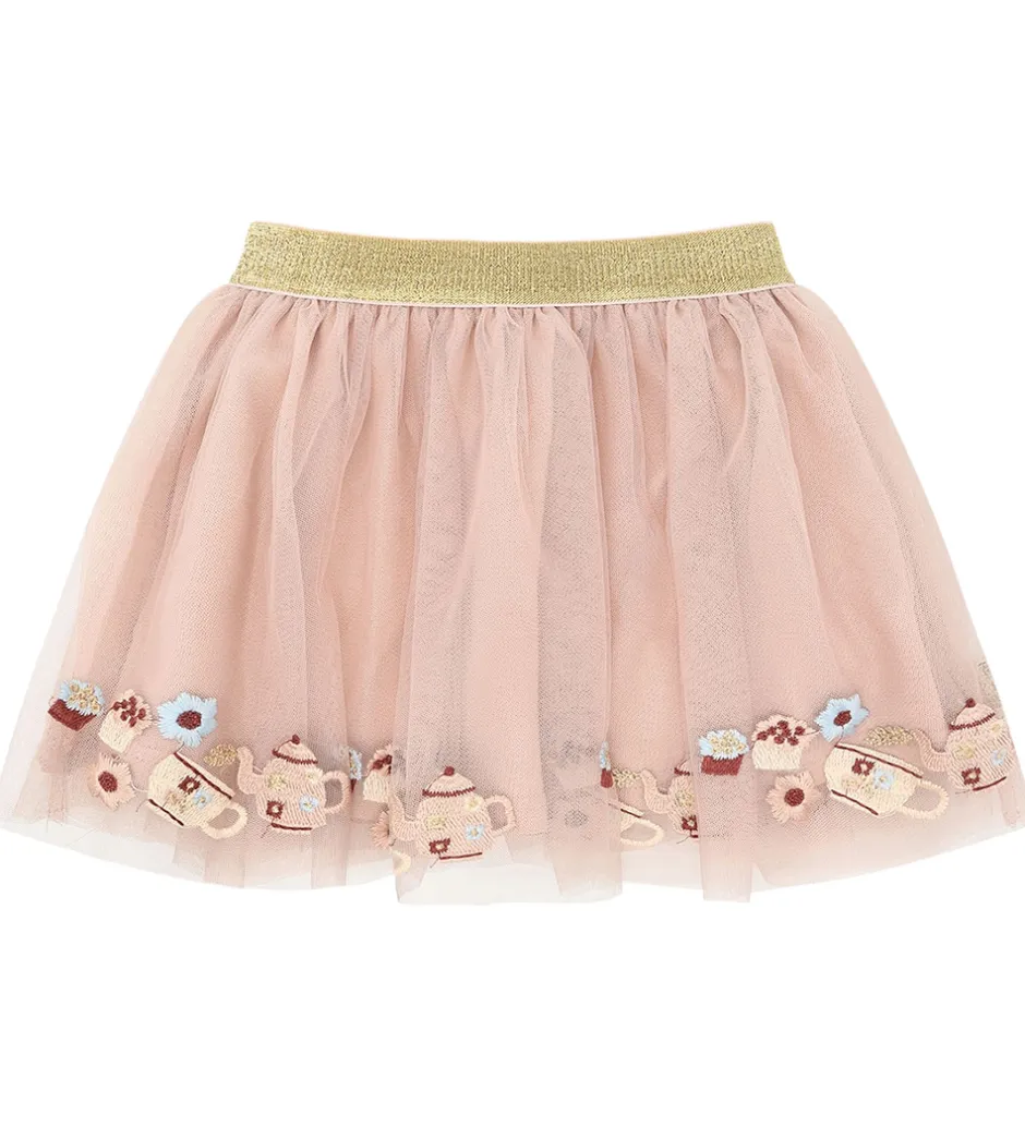 Nederdele|Hust and Claire Tylnederdel - HCNinna - Rugby Tan m. Teselskab