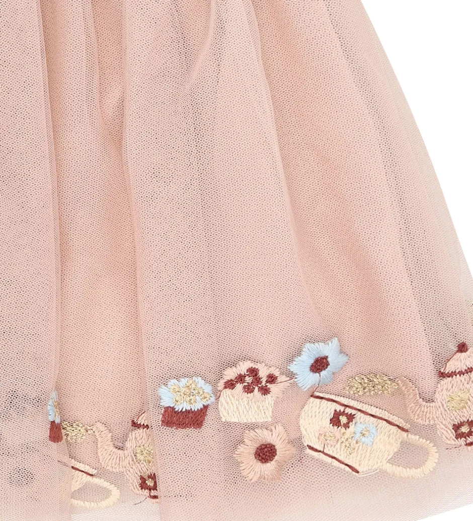 Nederdele|Hust and Claire Tylnederdel - HCNinna - Rugby Tan m. Teselskab