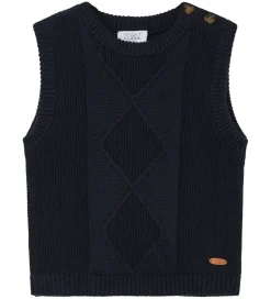 Veste|Hust and Claire Vest - Strik - Perrie - Navy