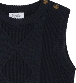 Veste|Hust and Claire Vest - Strik - Perrie - Navy