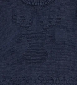 Veste|Juletøj|Hust and Claire Vest - Strik - HCPerry Moose - More Navy