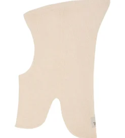 Elefanthuer|Huttelihut Elefanthue - 2-lags - Uld - Strik - Sand Melange