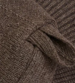 Elefanthuer|Huttelihut Elefanthue - Uld - 1-lags - Brown Melange m. Ører
