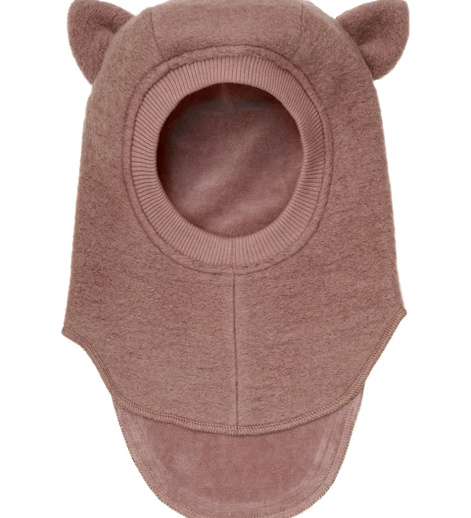 Elefanthuer|Huttelihut Elefanthue - Uld - 2-lags - Burlwood m. Ører