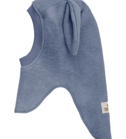 Elefanthuer|Huttelihut Elefanthue - Uld - 2-lags - Folkstone Gray m. Ører