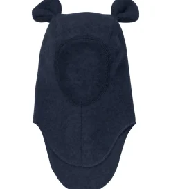 Elefanthuer|Huttelihut Elefanthue - Uldfleece - 1-lags - Navy m. Ører