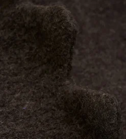 Elefanthuer|Huttelihut Elefanthue - Uldfleece - 2-lags - Dark Brown Melange