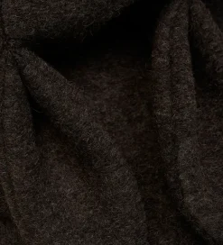 Elefanthuer|Huttelihut Elefanthue - Uld - 2-lags - Mørkebrunmeleret m. Ører