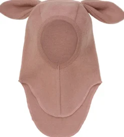 Elefanthuer|Huttelihut Elefanthue - Uldfleece - 1-lags - Burlwood m. Ører