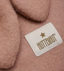 Elefanthuer|Huttelihut Elefanthue - Uldfleece - 1-lags - Burlwood m. Ører