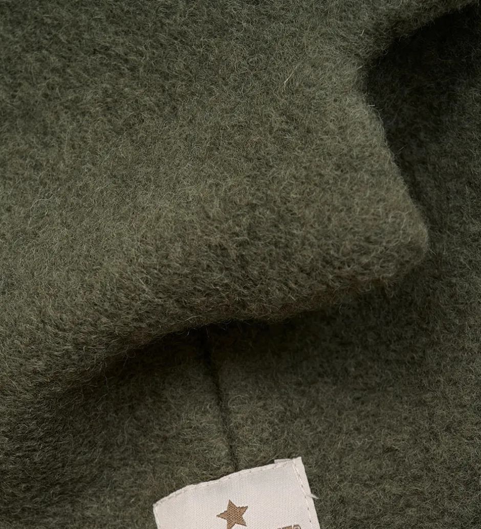 Uld|Elefanthuer|Huttelihut Elefanthue - Uld - 2-lags - Beetle m. Takker